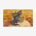 Blue Wyrmling Dragon Playmat