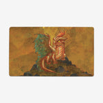 Copper Wyrmling Dragon Playmat