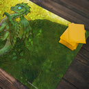 Green Wyrmling Dragon Playmat