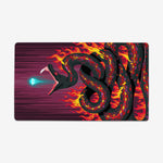 Deck Of Many, Flames Playmat