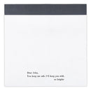 This Beautiful Mess Chunky Square Notepad Block | 7.25" x 7.25"
