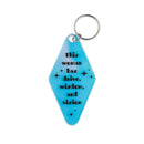 This Woman Has Drive Wisdom and Vision Iridescent Keychain