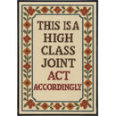 This is a High Class Joint Poster Print