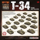 Flames of War: Soviet T-34 Battalion Army Deal (Late War)