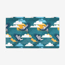 Bold Oriental Style Secretary Birds Playmat