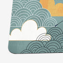 Bold Oriental Style Secretary Birds Playmat