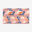 Bold Oriental Style Secretary Birds Playmat