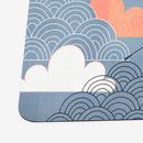 Bold Oriental Style Secretary Birds Playmat