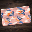 Bold Oriental Style Secretary Birds Playmat