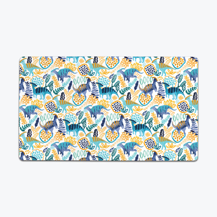 Gouache Parasaurolophuses Playmat