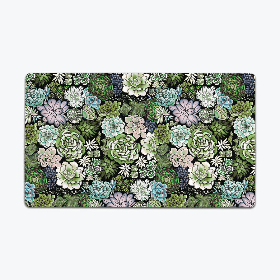 Succulent Plant Pattern Playmat
