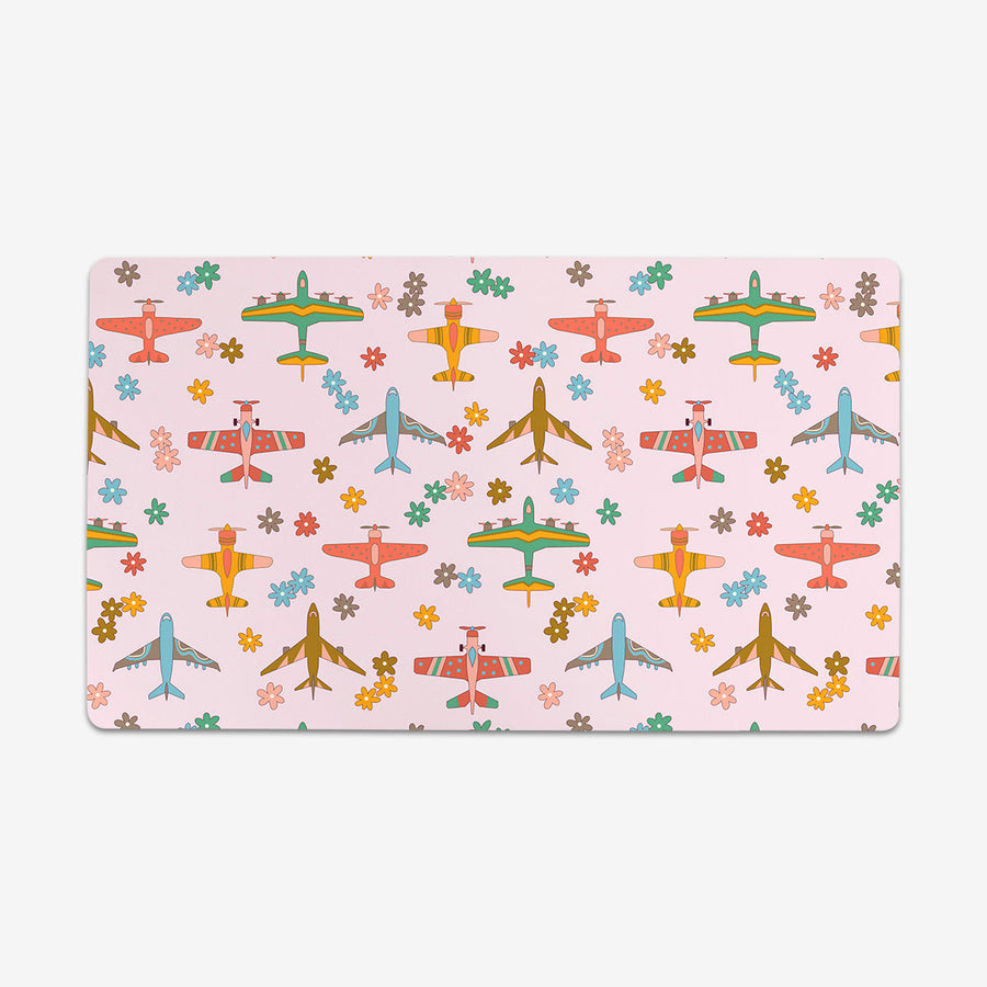 Vintage Airplanes Playmat