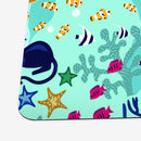 Feline Seabed Exploration Playmat