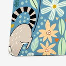 Textured Woodland Pattern Playmat