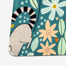 Textured Woodland Pattern Playmat