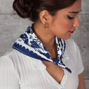 Timber Recycled Cotton Bandana | Scarf Handkerchief Neckerchief | 21"  x  21"