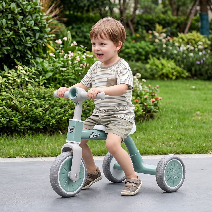 Convertible Toddler Trike with 86° Limited Steering Angle