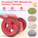 Toddler Tricycle with Limited Steering with Front Baskets and Bell