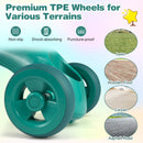Toddler Tricycle with Limited Steering with Front Baskets and Bell