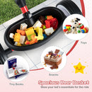 Toddler Tricycle with 3-Position Seat and Storage Basket for Kids