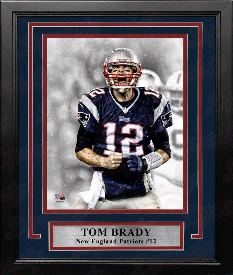 Tom Brady Scream Spotlight New England Patriots 8