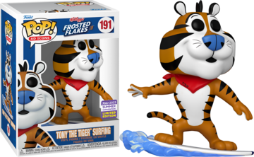 Tony the Tiger Surfing Shared Summer Convention Sticker