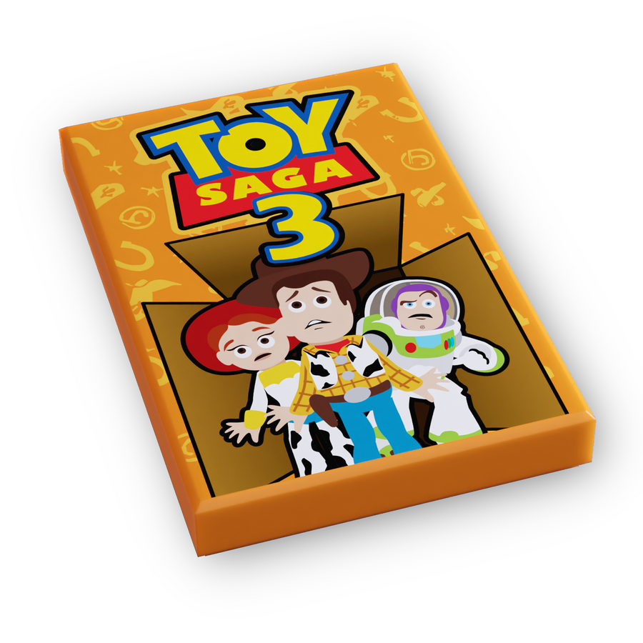 Toy Saga 3 Movie Cover (2x3 Tile)