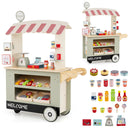 Toy Cart Play Set with POS Machine and Lovely Scale