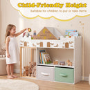 Kids Toy Storage Organizer with Stuffed Animal Holder