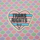 Trans Rights Vinyl Sticker