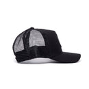 Black/Black Trucker Hat