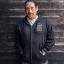 Black Zip-Up Hoodie (Trejo's Cerveza)