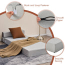 Tri-Fold Folding Chair Convertible Sleeper Bed