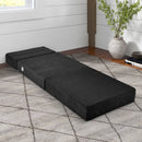 Tri-Fold Folding Chair Convertible Sleeper Bed
