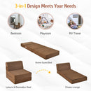 Tri-Fold Folding Chair Convertible Sleeper Bed