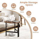 Triangle Coffee Table Oval Coffee Table with Metal Legs Industrial Center Table