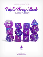 Kraken's Triple Berry Slush Rock Candy 12 pc Polyhedral Dice Set