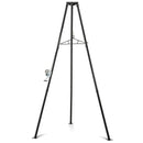 Tripod Game Hoist Deer Hanger 600 LBS Capacity Deer Skinning Rack-Black