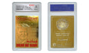 President Trump 45/47 "Dream Big Again" - 23K Gold Sculpted Trading Card (Graded Gem Mint 10)