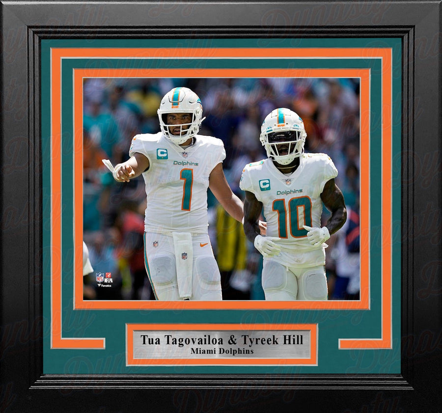 Tua Tagovailoa & Tyreek Hill Miami Dolphins 8