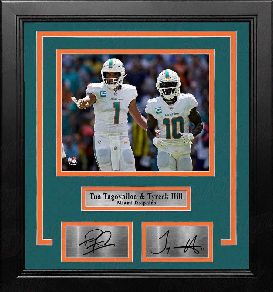 Tua Tagovailoa & Tyreek Hill Miami Dolphins 8