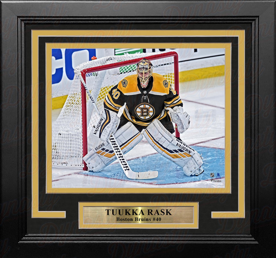 Tuukka Rask in Action Boston Bruins 8