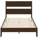 Full Bed Frame with Headboard and Solid Wood Legs