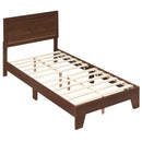 Twin Platform Bed Frame with Headboard - No Box Spring Needed