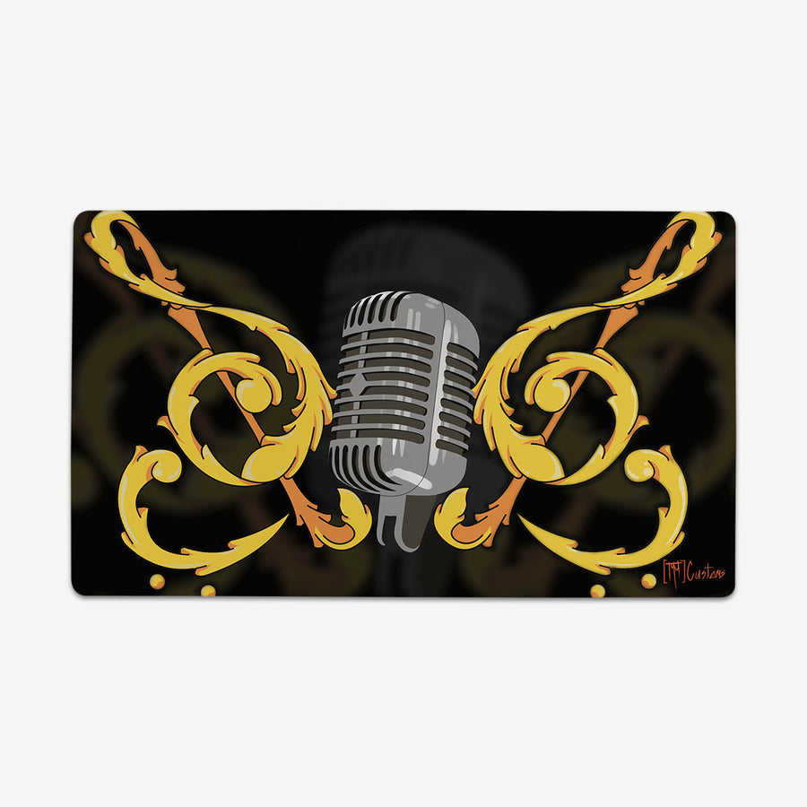 Filigree Microphone Playmat