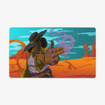 Finger Gun Slinger Woman Playmat