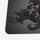 Raven Skull Filgree Playmat