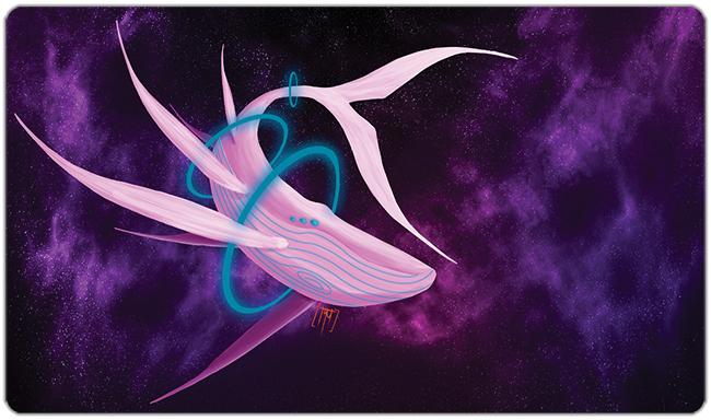 Pink Space Whale Playmat