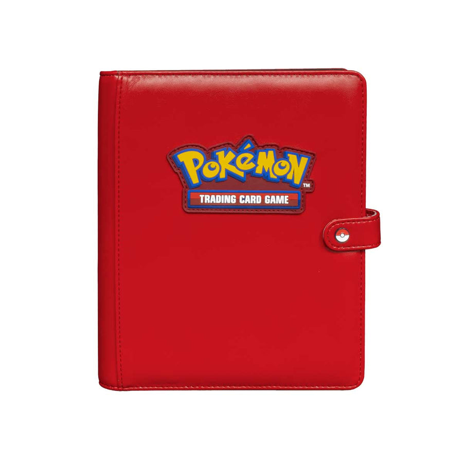 Ultra PRO: Premium 4-Pocket Pokemon Snap Binder - Red