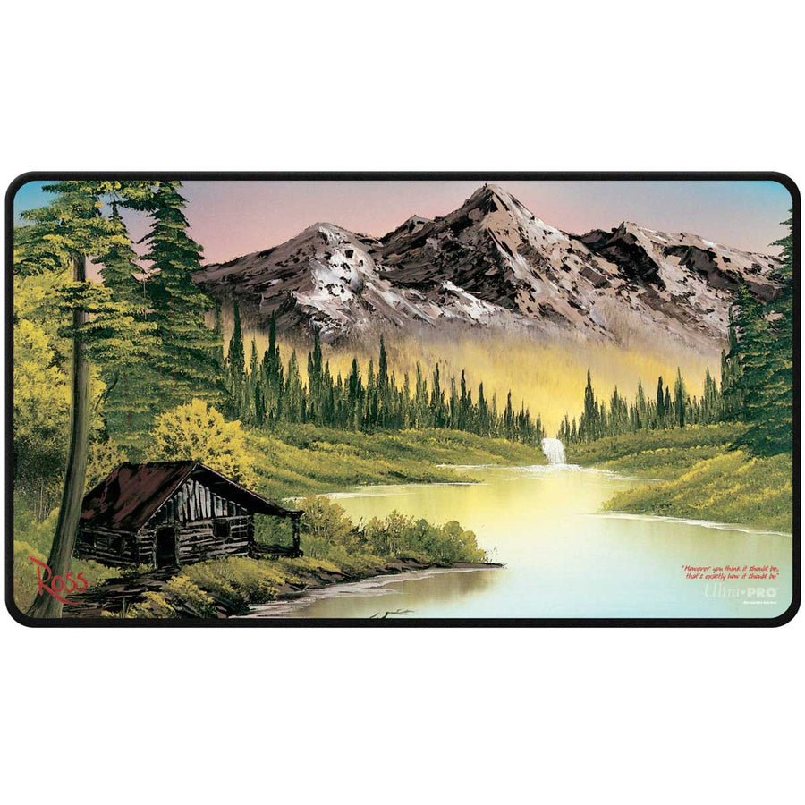 Ultra PRO: Playmat - Bob Ross Collection (Mountain Retreat)